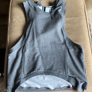 Mondetta Athletic Tank with Hood, Size Medium